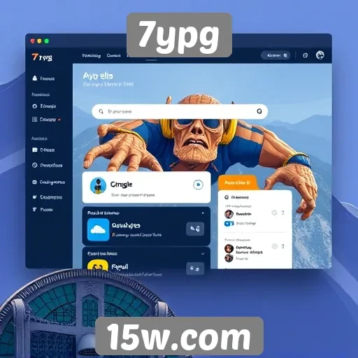 Navegação intuitiva e interface amigável do 7ypg